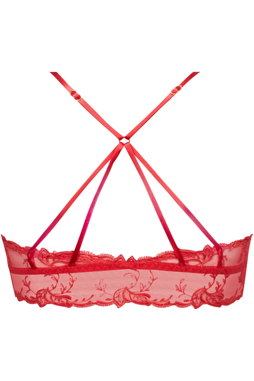 Source Beauté Front Fastening Wireless Triangle Bra