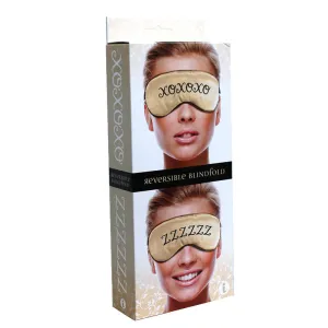 The 9s XOXO/ZZZ Satin Blindfold