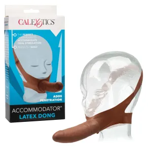 The Original Accommodator Latex Dong - Brown