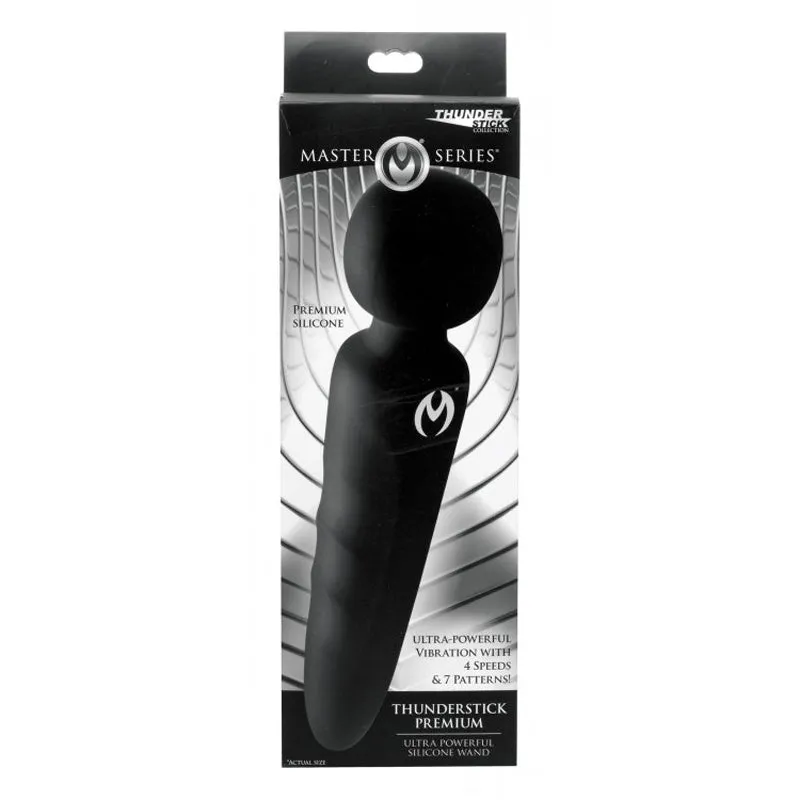 Thunderstick Premium Ultra Powerful Silicone Rechargeable Wand