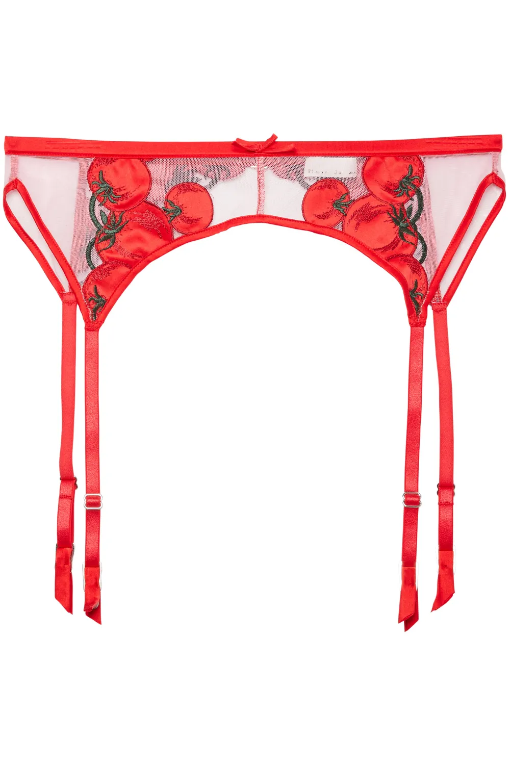 Tomato Embroidery Suspender