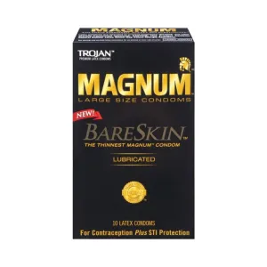 Trojan Magnum Bareskin Condoms (10)