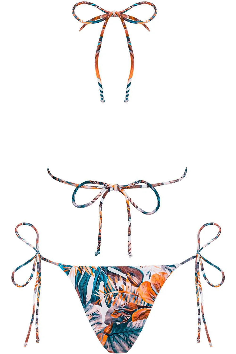 Tropicanes Reversible Bikini. Size XL (UK 14)