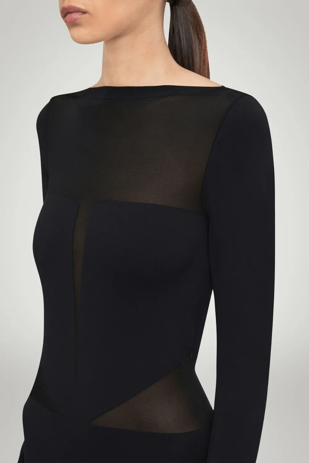 Venus Long Sleeve Midi Dress. Size S