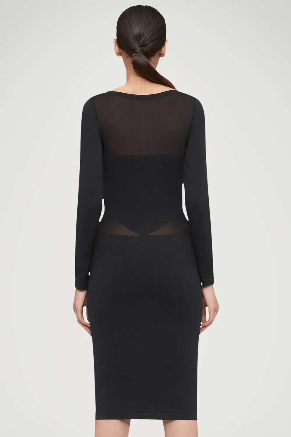 Venus Long Sleeve Midi Dress. Size S
