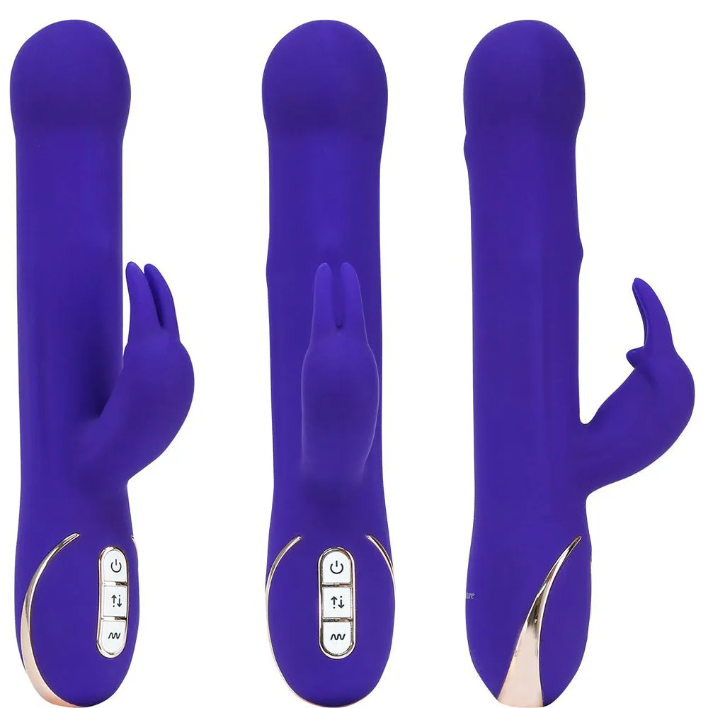 Vibe Couture Rabbit Tres Chic G Spot Rotating Beads Vibrator USB Sex Toy Purple