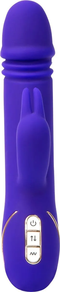 Vibe Couture SKATER Thrusting Telescopic G Spot Rabbit Vibrator USB Sex Toy