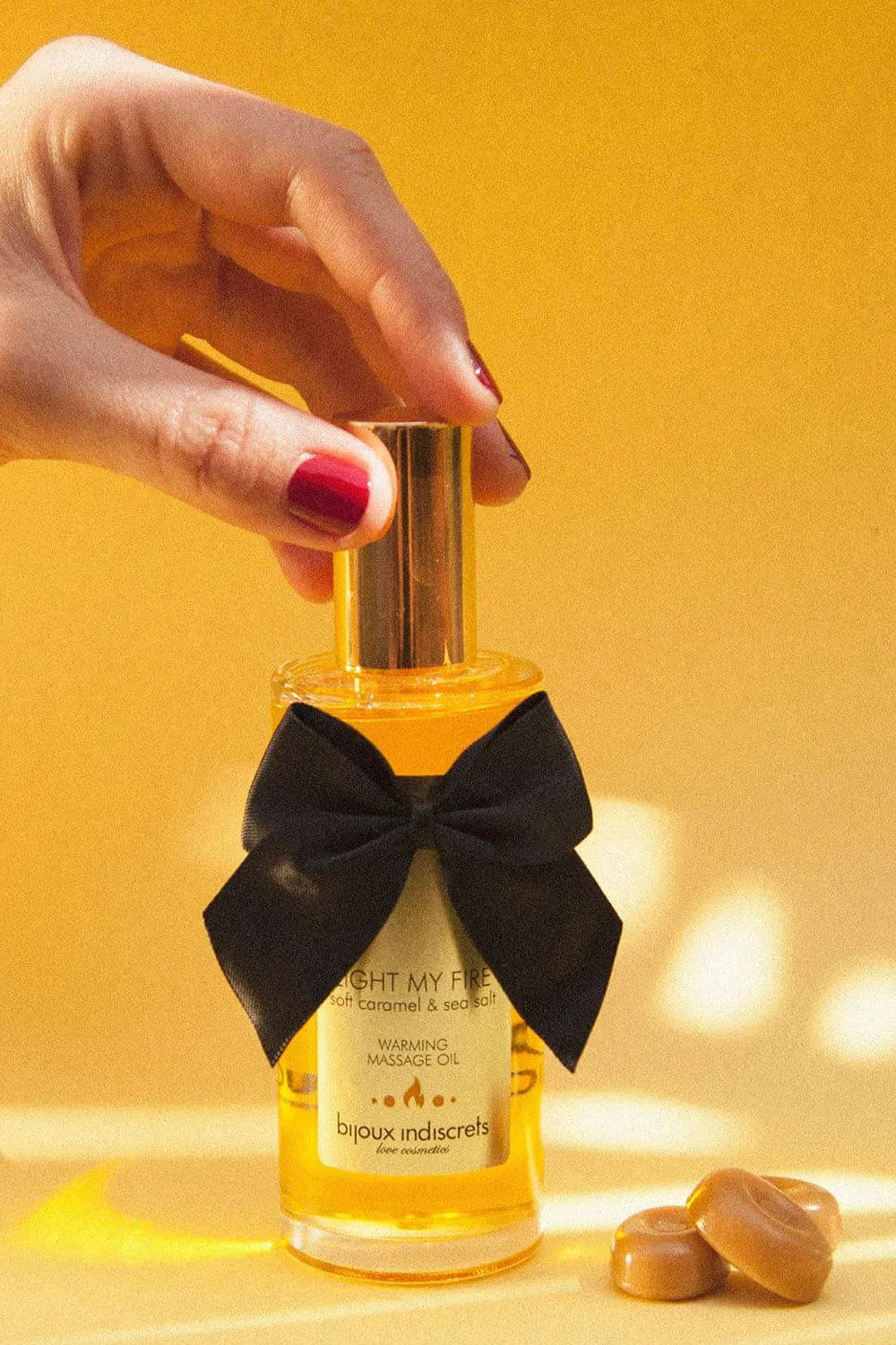 Warming Caramel Massage Oil