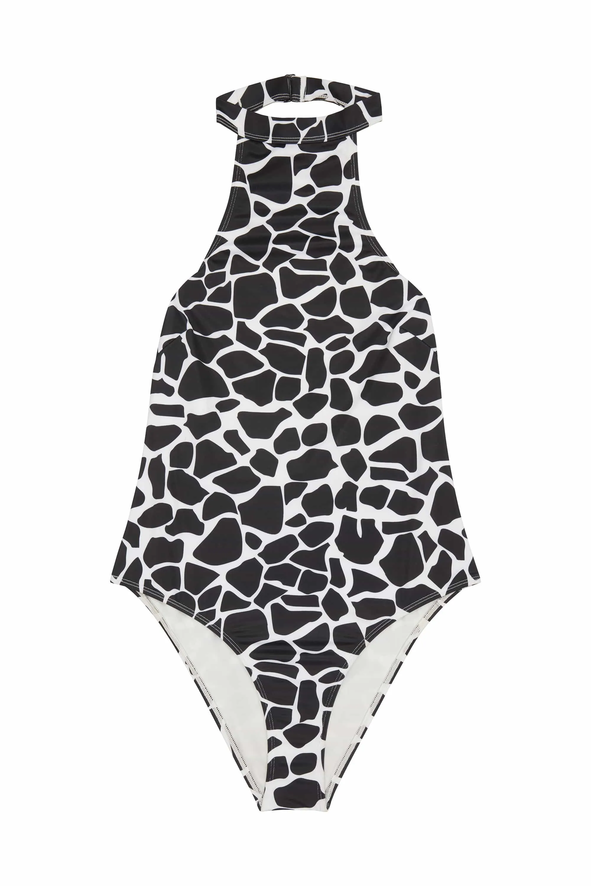 White Eco Giraffe Swimsuit