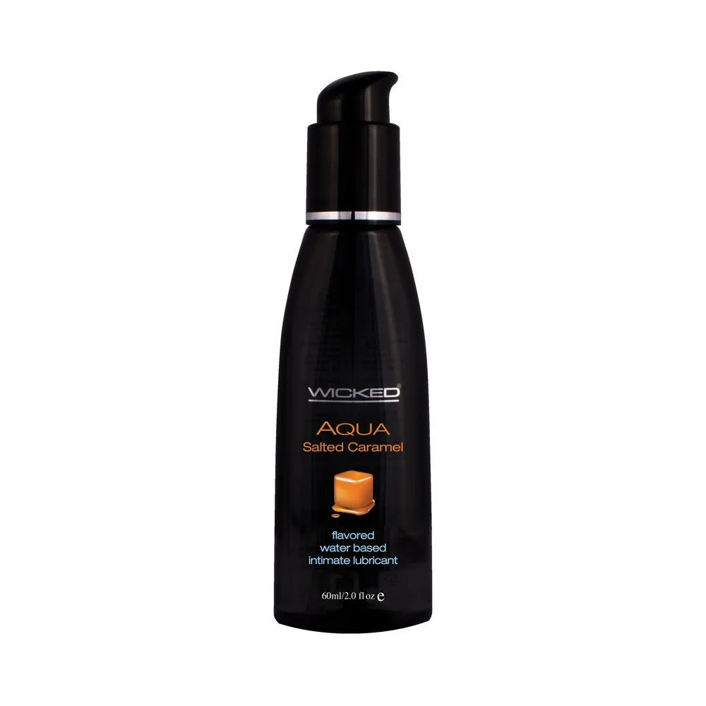 Wicked Aqua Salted Caramel Lube 2oz