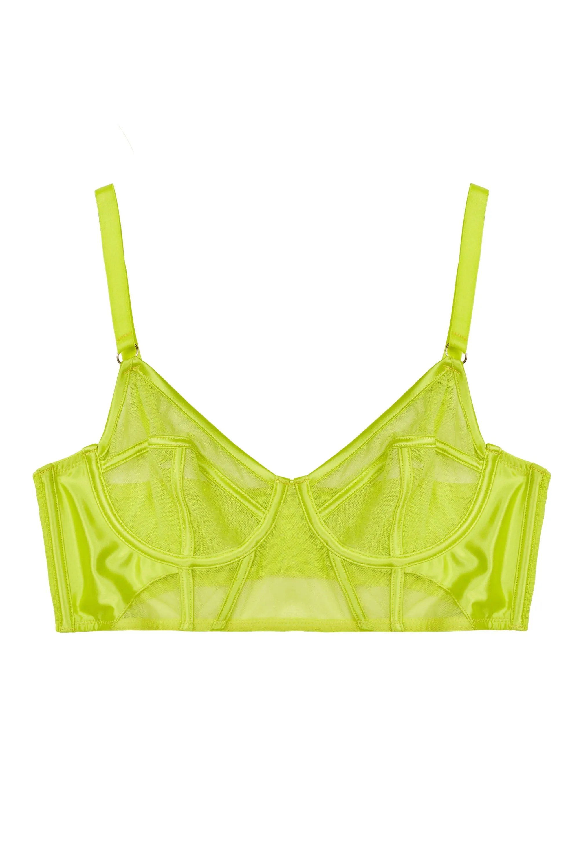 x PP Nahli Longline Lime Bra