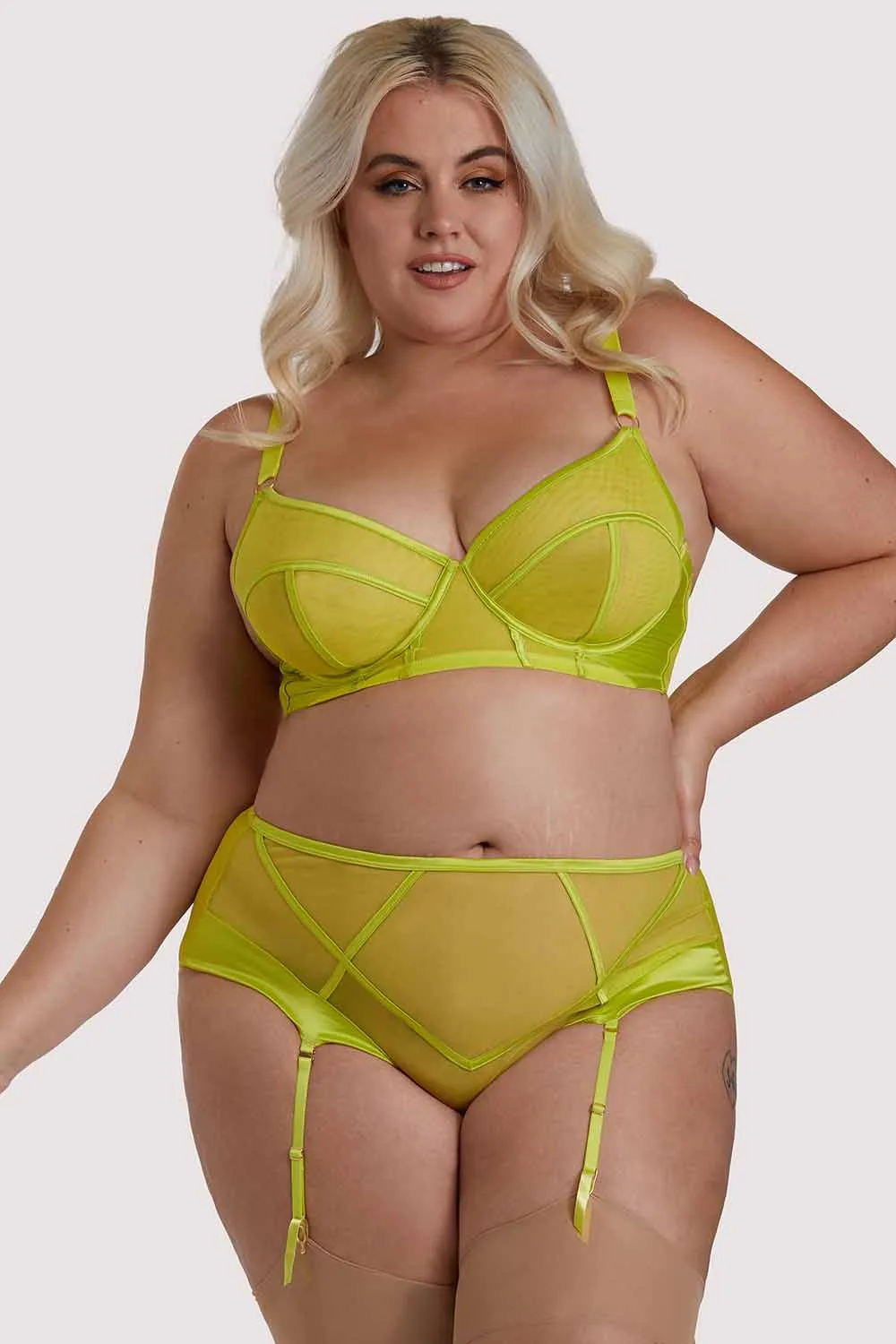 x PP Nahli Longline Lime Bra